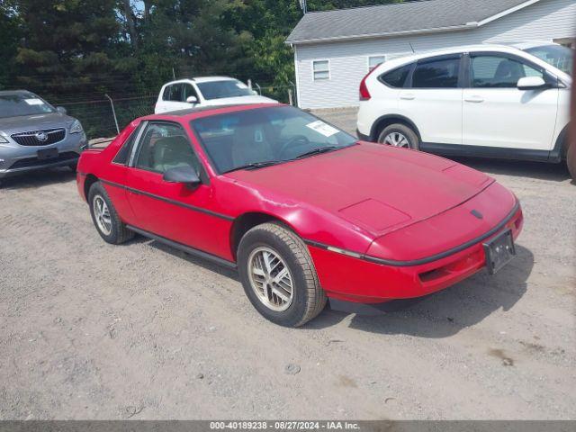  Salvage Pontiac Fiero