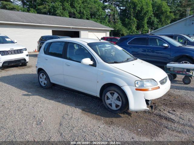  Salvage Chevrolet Aveo 5