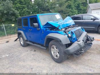  Salvage Jeep Wrangler