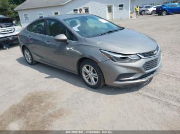  Salvage Chevrolet Cruze