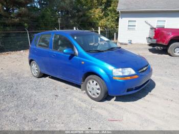  Salvage Chevrolet Aveo