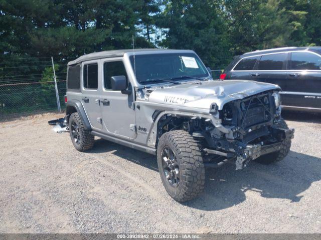  Salvage Jeep Wrangler