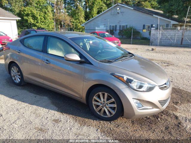  Salvage Hyundai ELANTRA