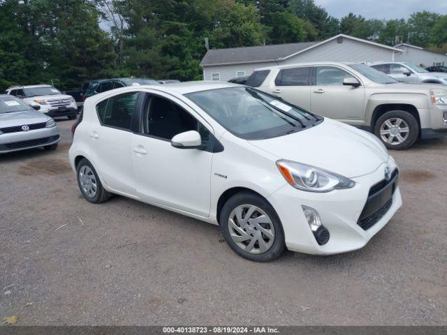  Salvage Toyota Prius c