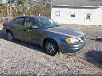  Salvage Pontiac Grand Am