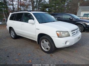  Salvage Toyota Highlander