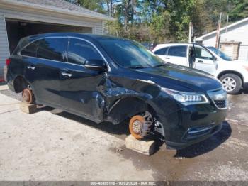  Salvage Acura MDX