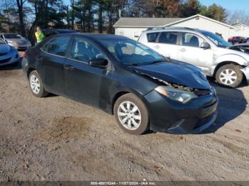  Salvage Toyota Corolla