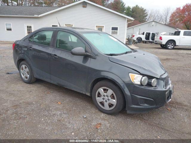  Salvage Chevrolet Sonic