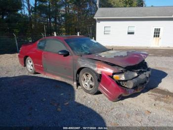  Salvage Chevrolet Monte Carlo