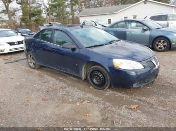  Salvage Pontiac G6