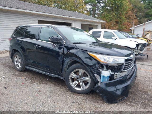  Salvage Toyota Highlander