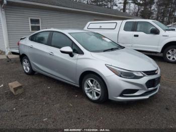  Salvage Chevrolet Cruze