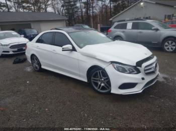  Salvage Mercedes-Benz E-Class