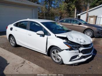  Salvage Chevrolet Cruze