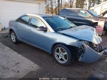  Salvage Pontiac G6