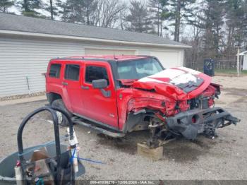  Salvage HUMMER H3 Suv