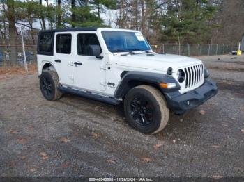  Salvage Jeep Wrangler