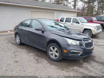  Salvage Chevrolet Cruze