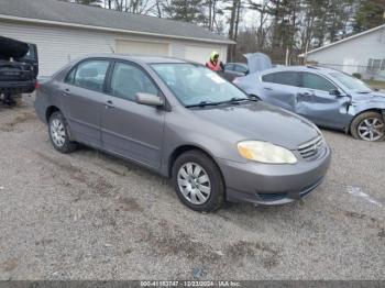  Salvage Toyota Corolla