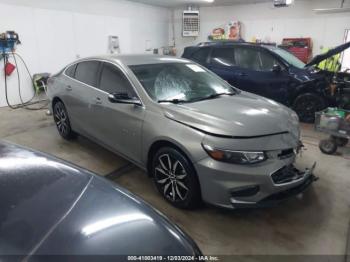  Salvage Chevrolet Malibu