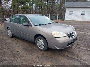  Salvage Chevrolet Malibu