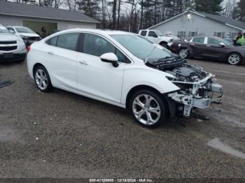  Salvage Chevrolet Cruze