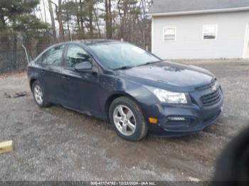  Salvage Chevrolet Cruze