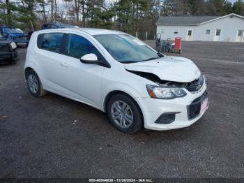  Salvage Chevrolet Sonic