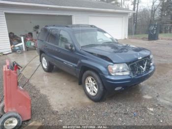  Salvage Jeep Grand Cherokee