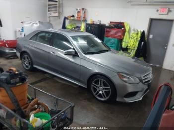  Salvage Mercedes-Benz E-Class