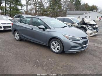  Salvage Chevrolet Cruze