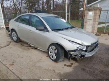  Salvage Chevrolet Cruze