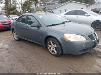  Salvage Pontiac G6