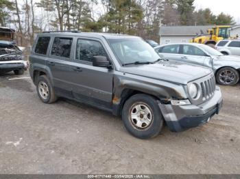  Salvage Jeep Patriot