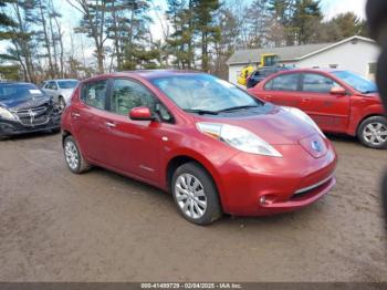  Salvage Nissan LEAF