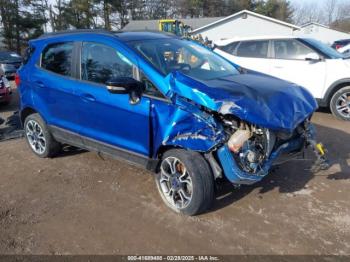  Salvage Ford EcoSport