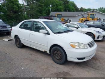  Salvage Toyota Corolla