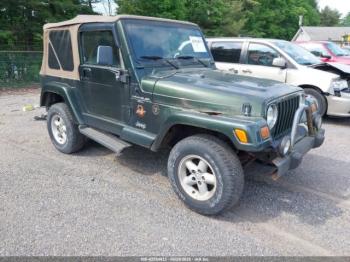  Salvage Jeep Wrangler