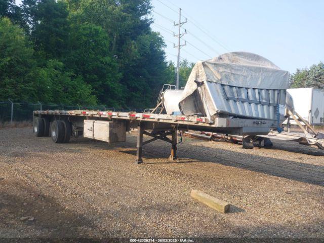  Salvage Doonan Flatbed Semi Trailer
