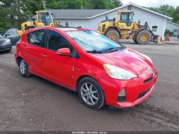  Salvage Toyota Prius c