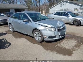  Salvage Chevrolet Cruze
