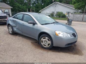  Salvage Pontiac G6