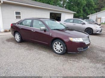 Salvage Lincoln MKZ