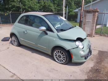  Salvage FIAT 500c