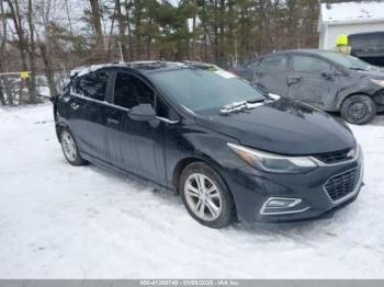  Salvage Chevrolet Cruze
