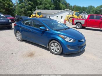  Salvage Hyundai ELANTRA