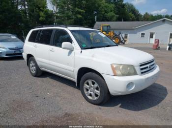  Salvage Toyota Highlander