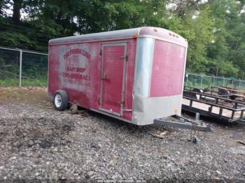  Salvage J & L S Cargo Expres 7 X 14 Enclosed