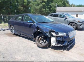  Salvage Lincoln MKZ